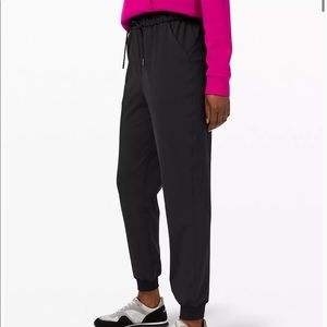 Lululemon stretch high rise jogger
